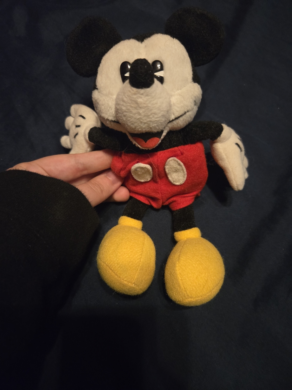 Gund Mickey Mouse Plush - Black, Red, Yellow & White